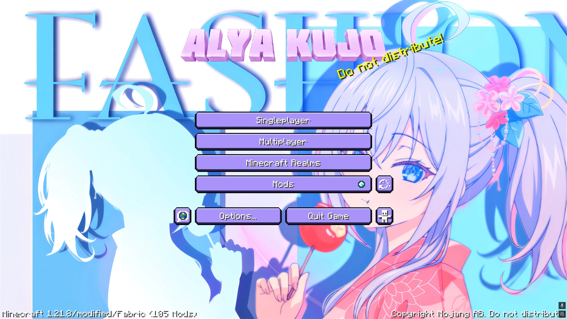 Скриншот CPvP Alya Kujo + Anime sky