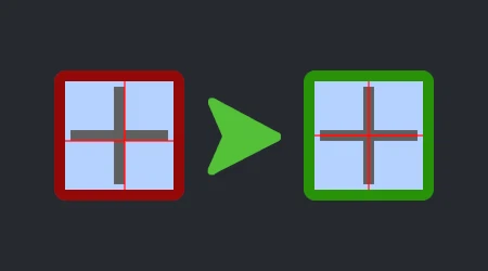 Скриншот Centered Crosshair