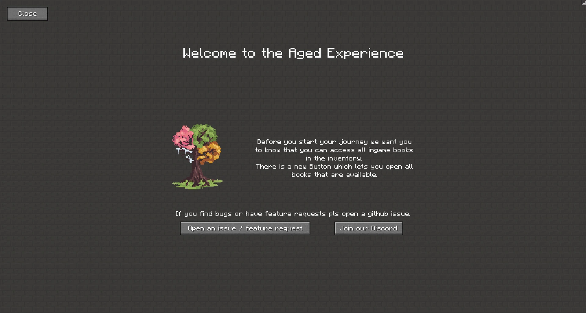 Скриншот WelcomeScreen