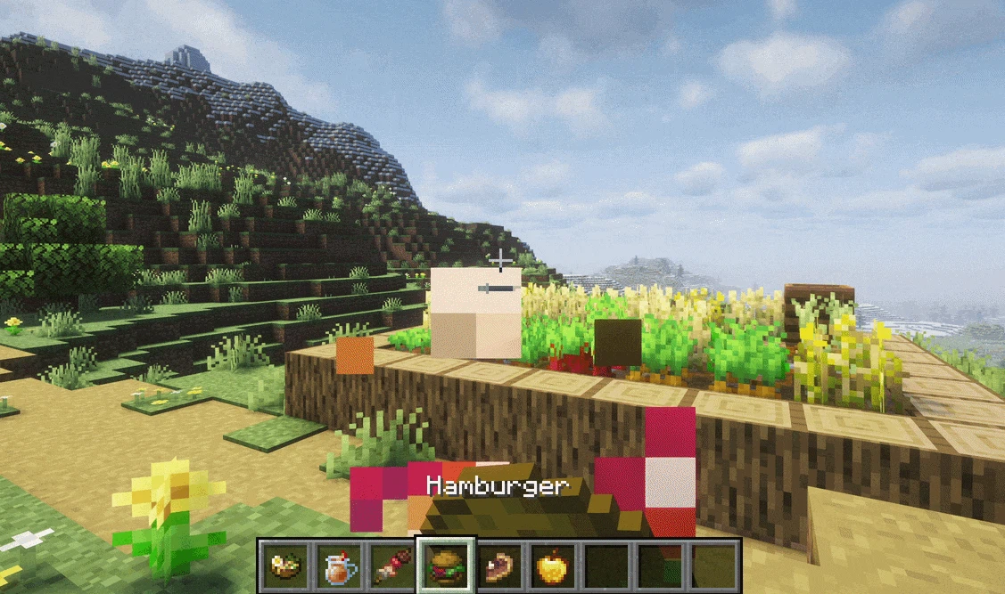 Скриншот Eating Animations for Farmer's Delight