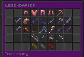 Скриншот Fixed Altar SMP Legendries Arc 5 Resource pack