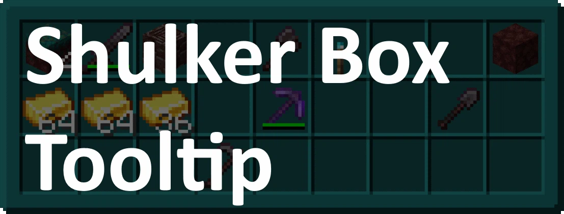 Скриншот Shulker Box Tooltip