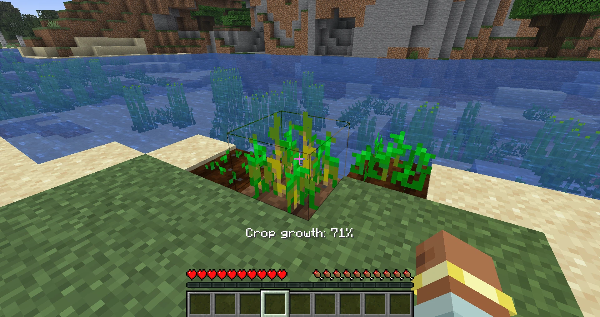 Скриншот CropGrowthHUD