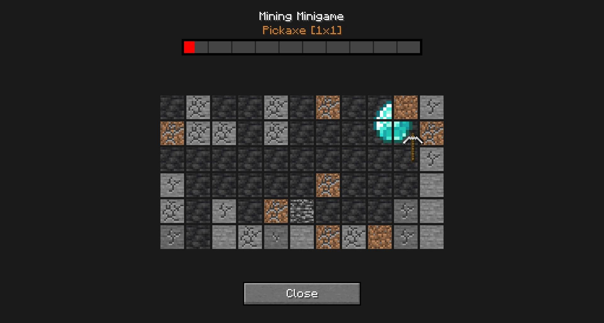 Скриншот Cobblemon: Underground Mining Minigame