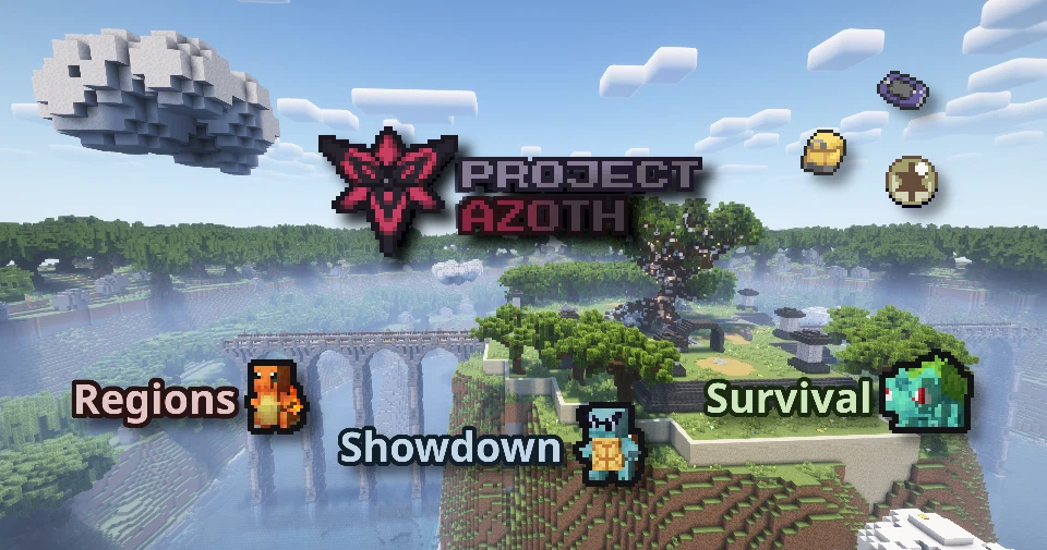 Скриншот Project AZOTH Cobblemon Modpack