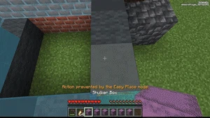 Скриншот Take It Out — Minecraft Mod (Shulker Picking + Easy Place)