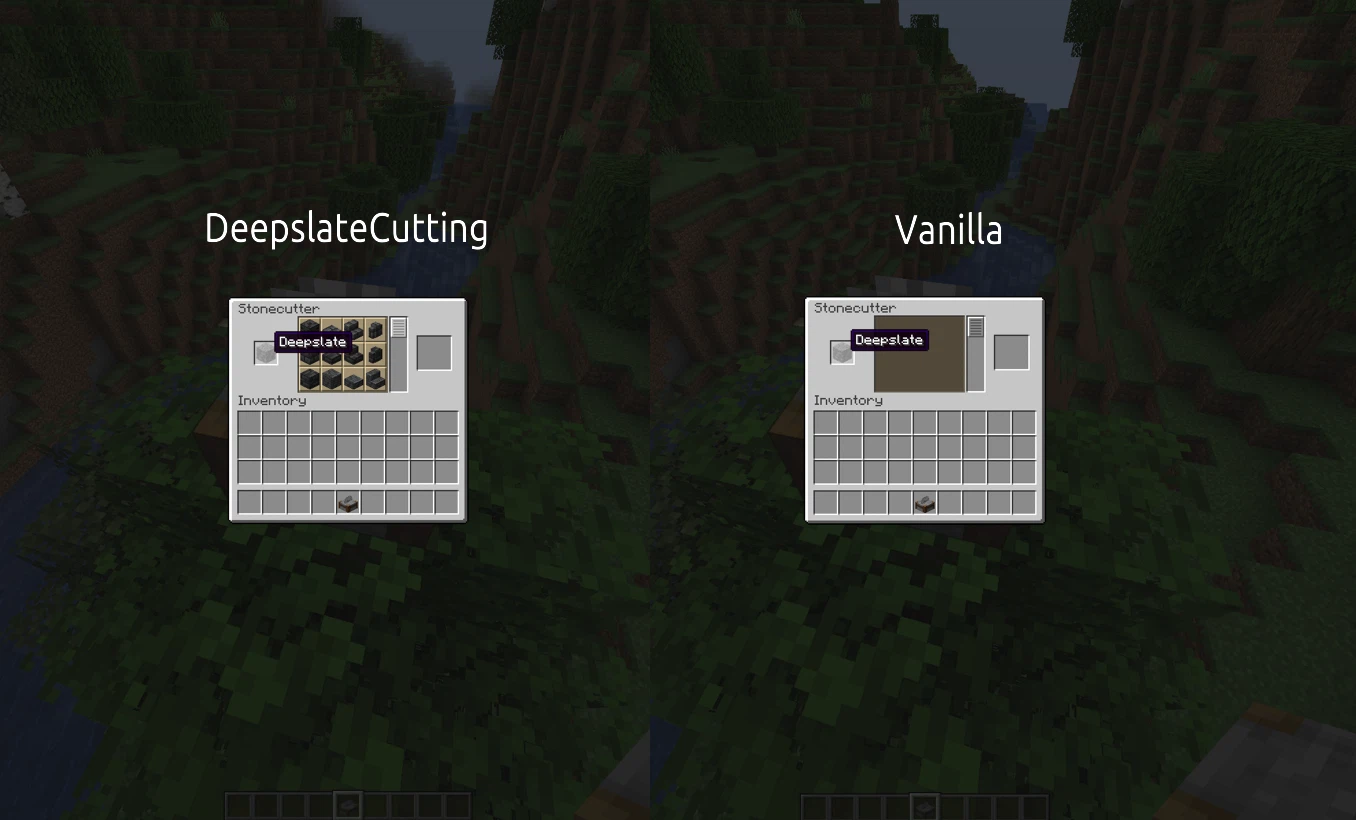 Скриншот DeepslateCutting