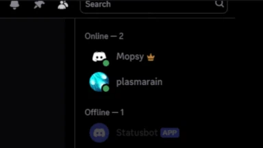 Скриншот Discord Statusbot