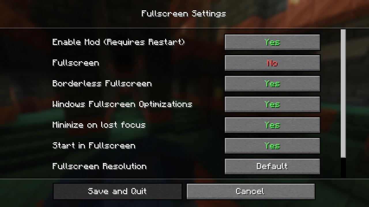 Скриншот Borderless Fullscreen