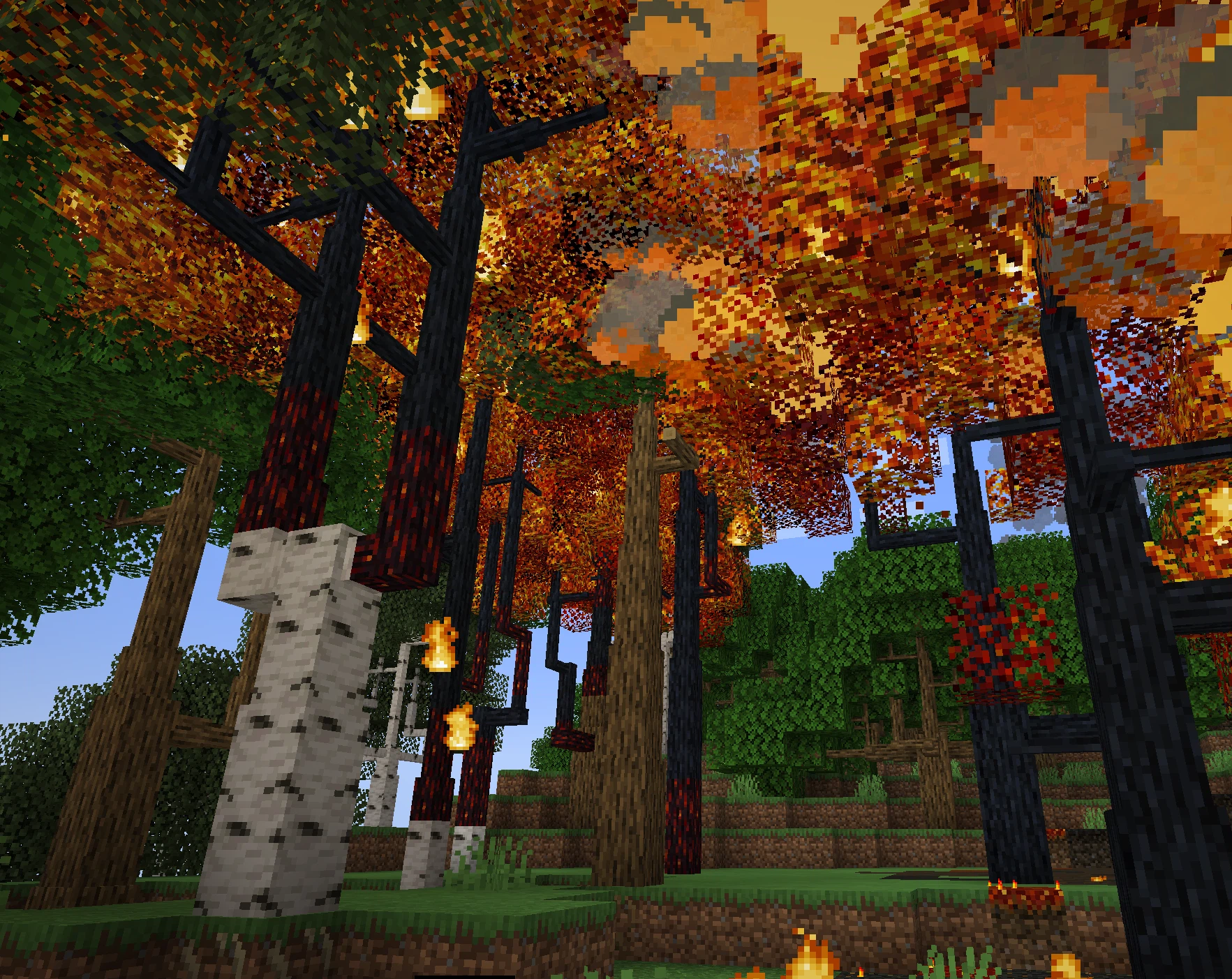 Скриншот Burnt Dynamic Trees