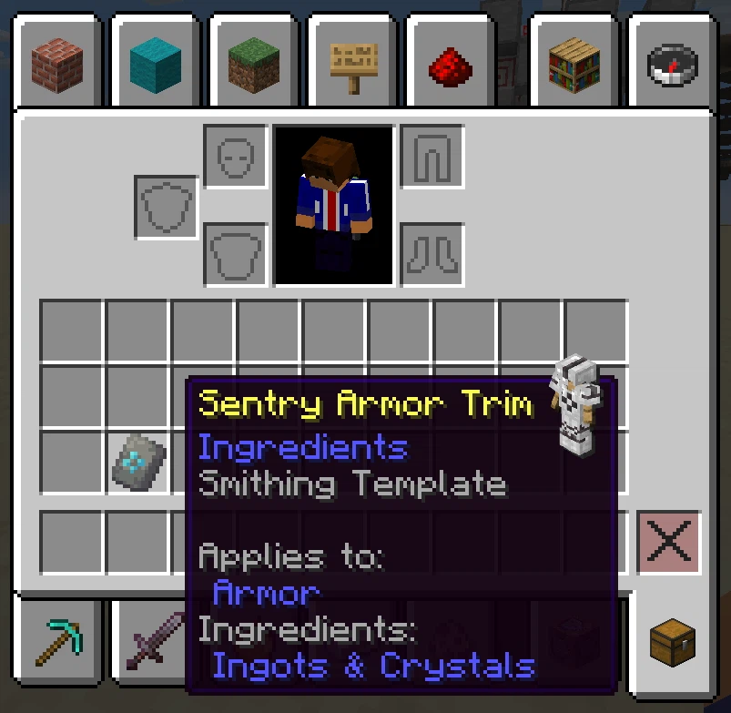 Скриншот Armor Trim Preview
