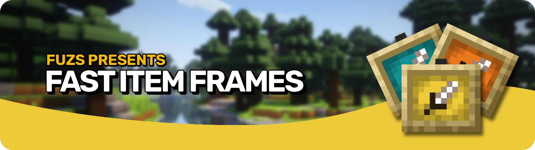Скриншот Fast Item Frames