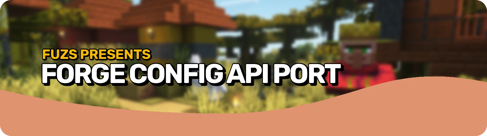 Скриншот Forge Config API Port