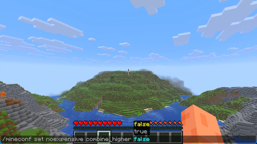 Скриншот MineConf