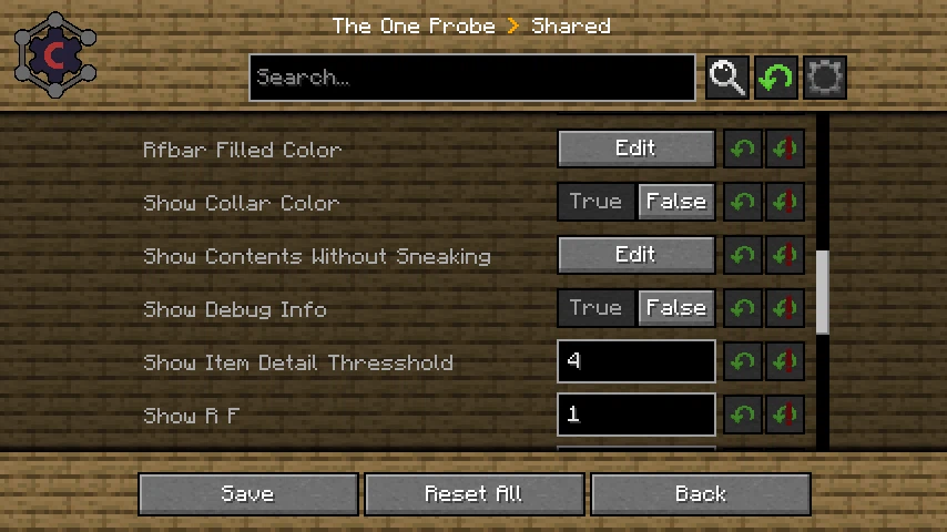 Скриншот Carbon Config