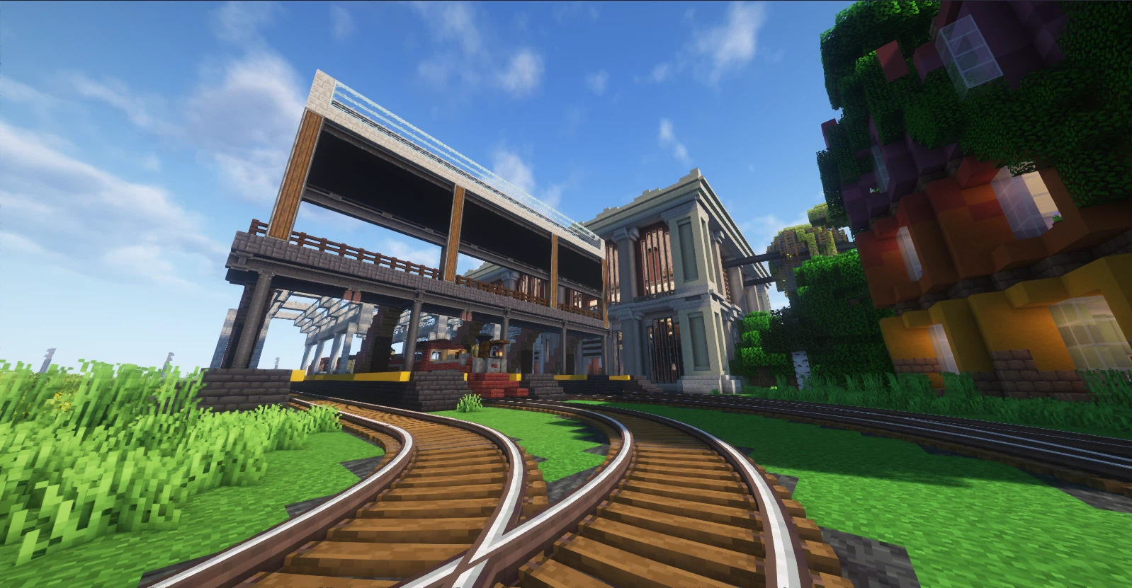 Скриншот Create: Steam 'n' Rails