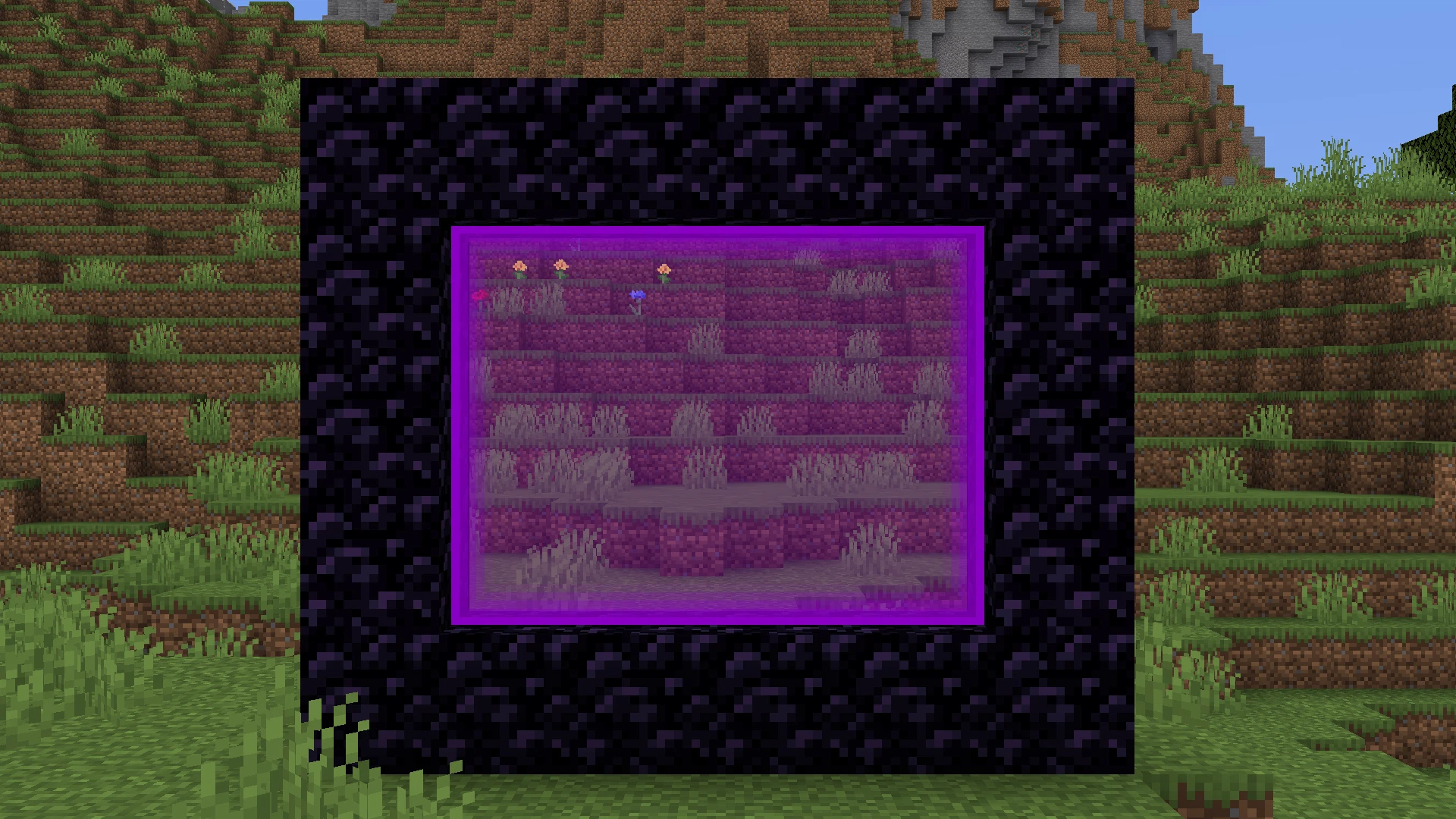 Скриншот Better Nether Portal