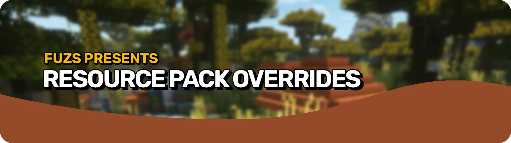 Скриншот Resource Pack Overrides