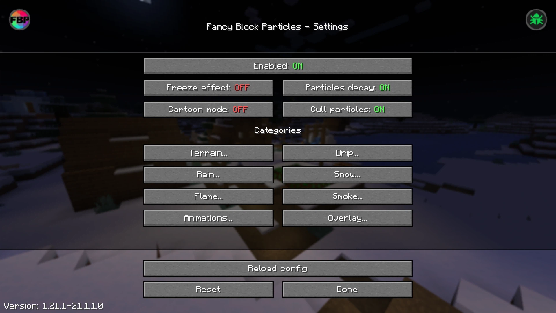 Скриншот Fancy Block Particles - Renewed