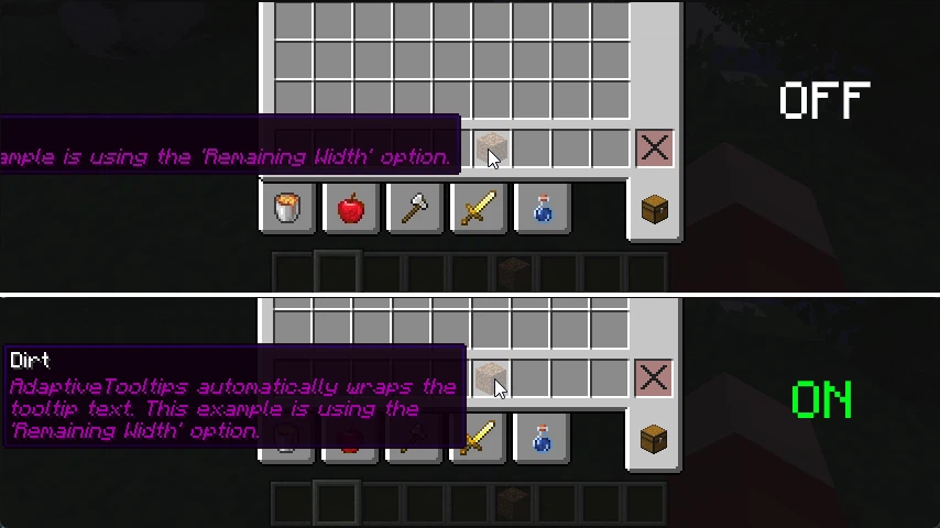 Скриншот Adaptive Tooltips