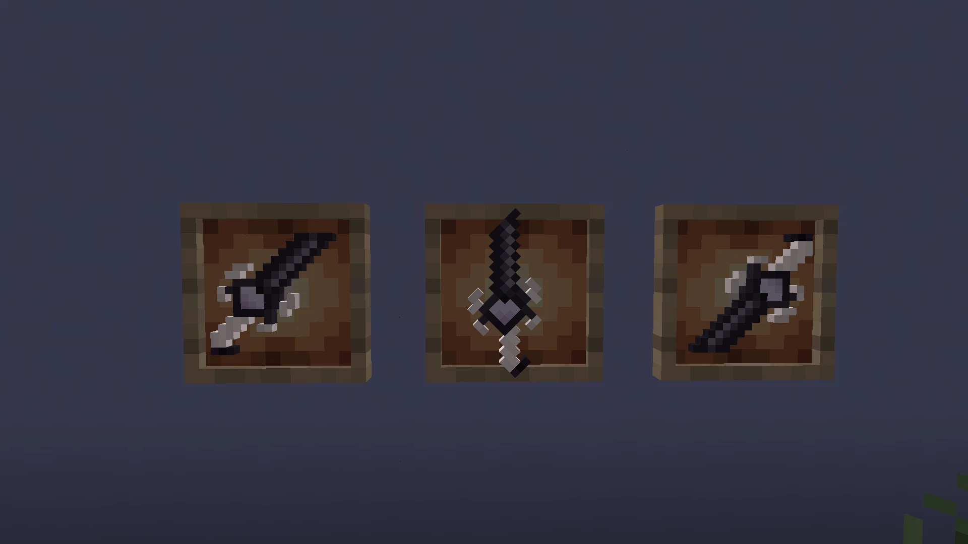 Скриншот Ominous Blinking Netherite Sword