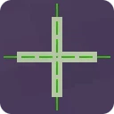 Centered Crosshair