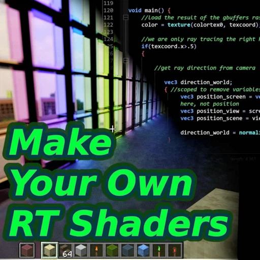 Make your own RT Shaders