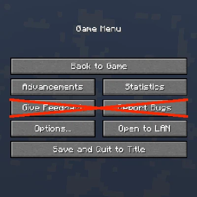 Game Menu Remove GFARB