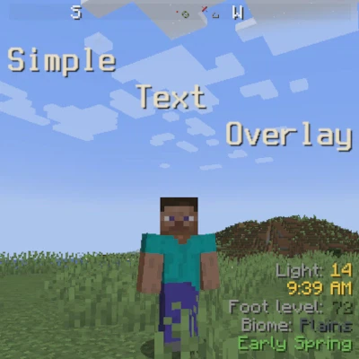 Overlay: Compass Light Biome Season & More