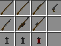 This image shows all new items.