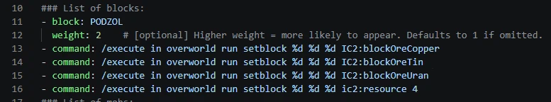 Custom Blocks support