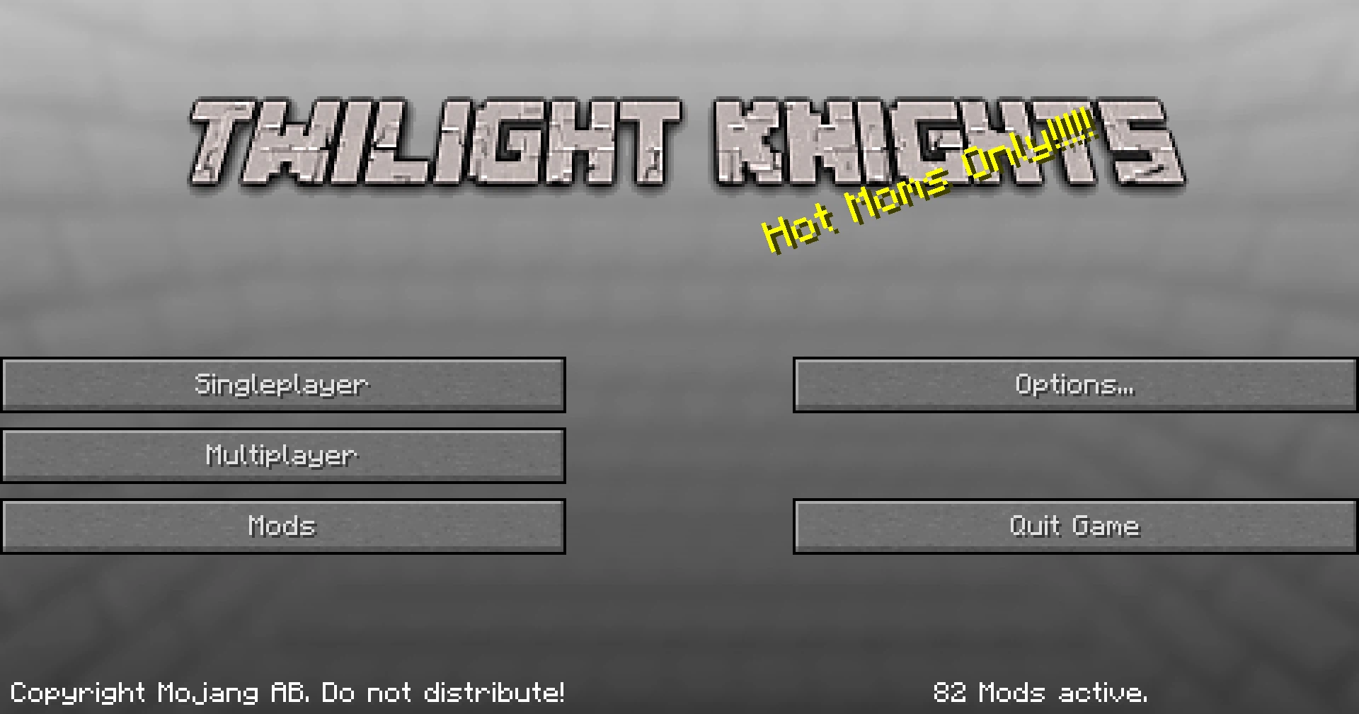 main menu