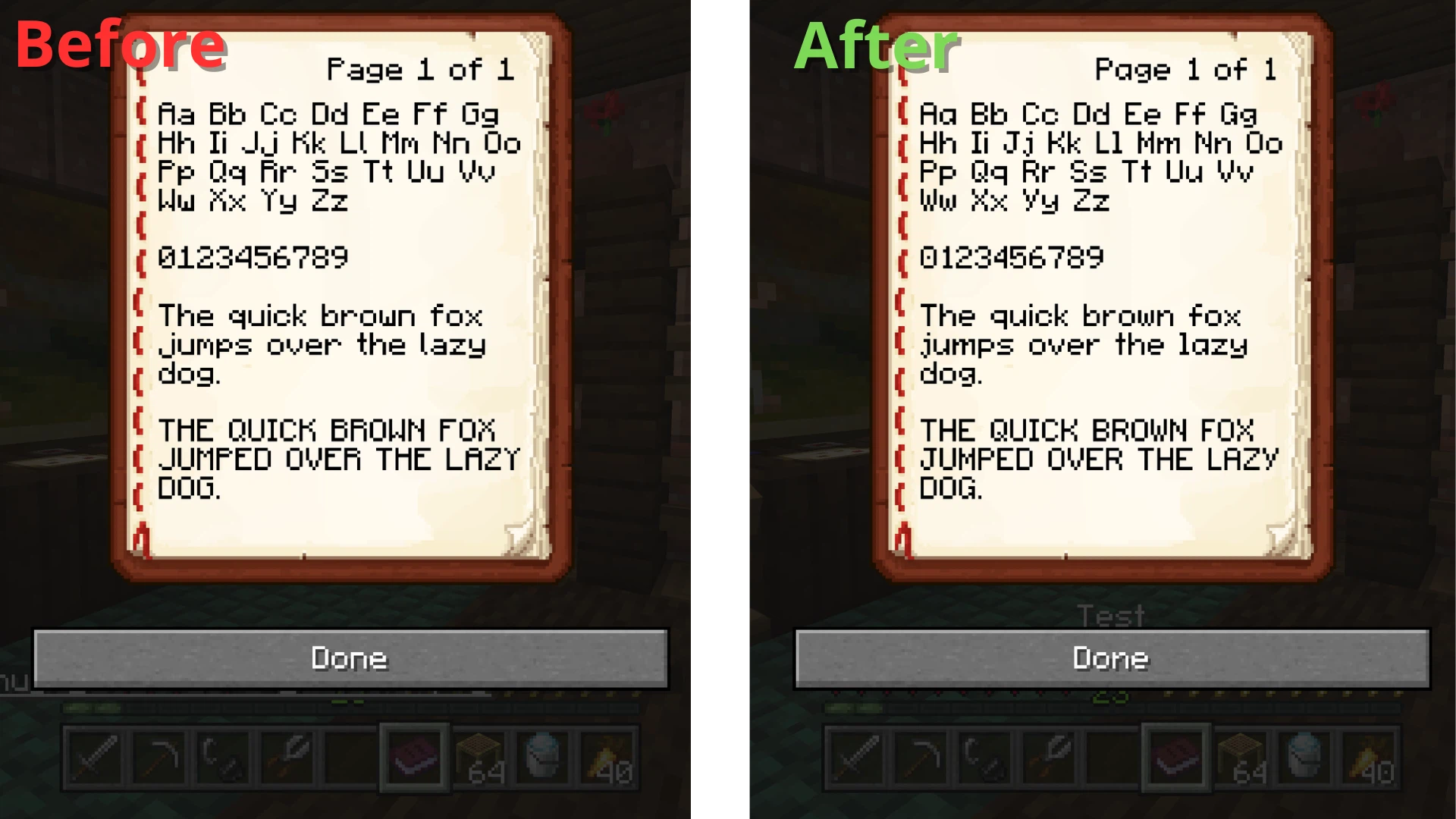 Before and After