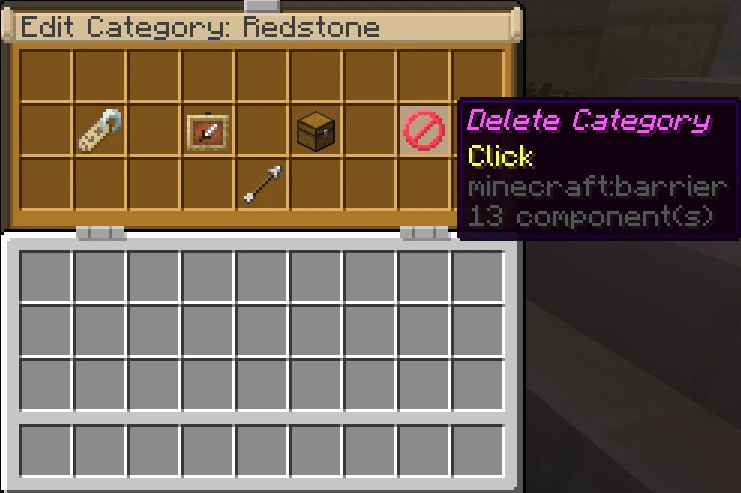 Category Editing
