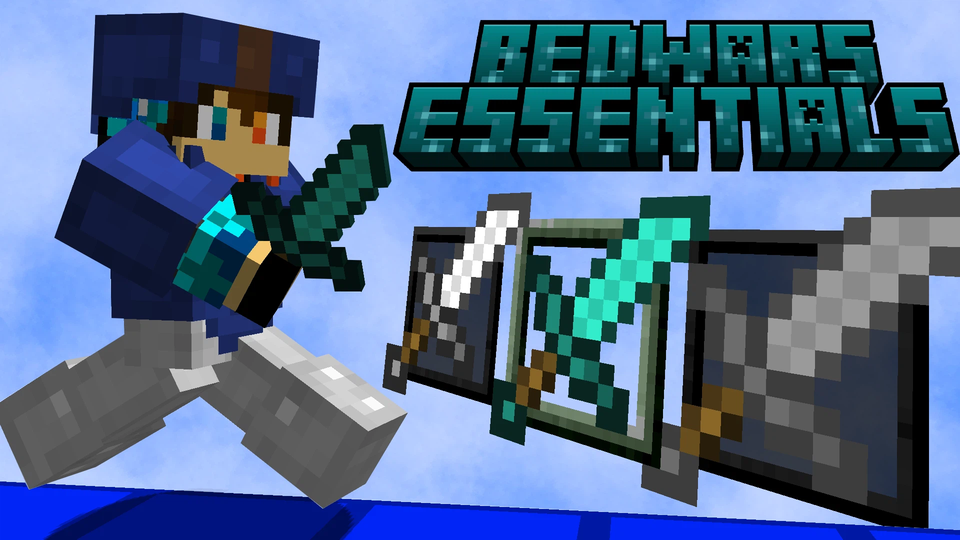 Внешний вид ресурспака Bedwars Essentials