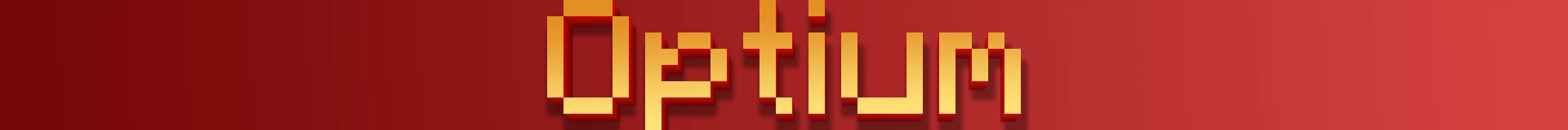 Optium optimizes the game and adds the ability to customize the game, like in Optifine