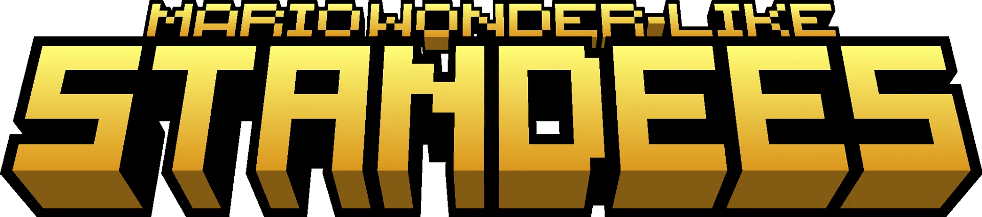 Mario Wonder-like Standees