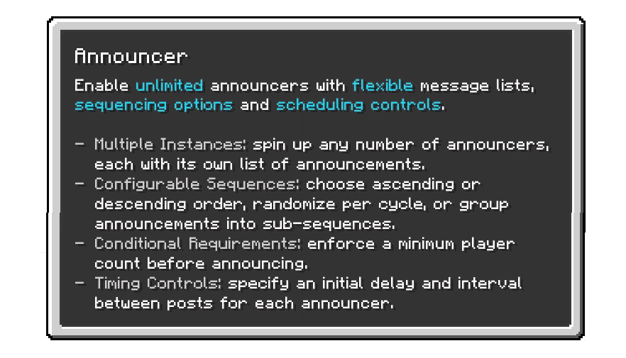 Description-Announcer