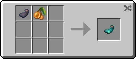 Crafting recipe for glow ink sac