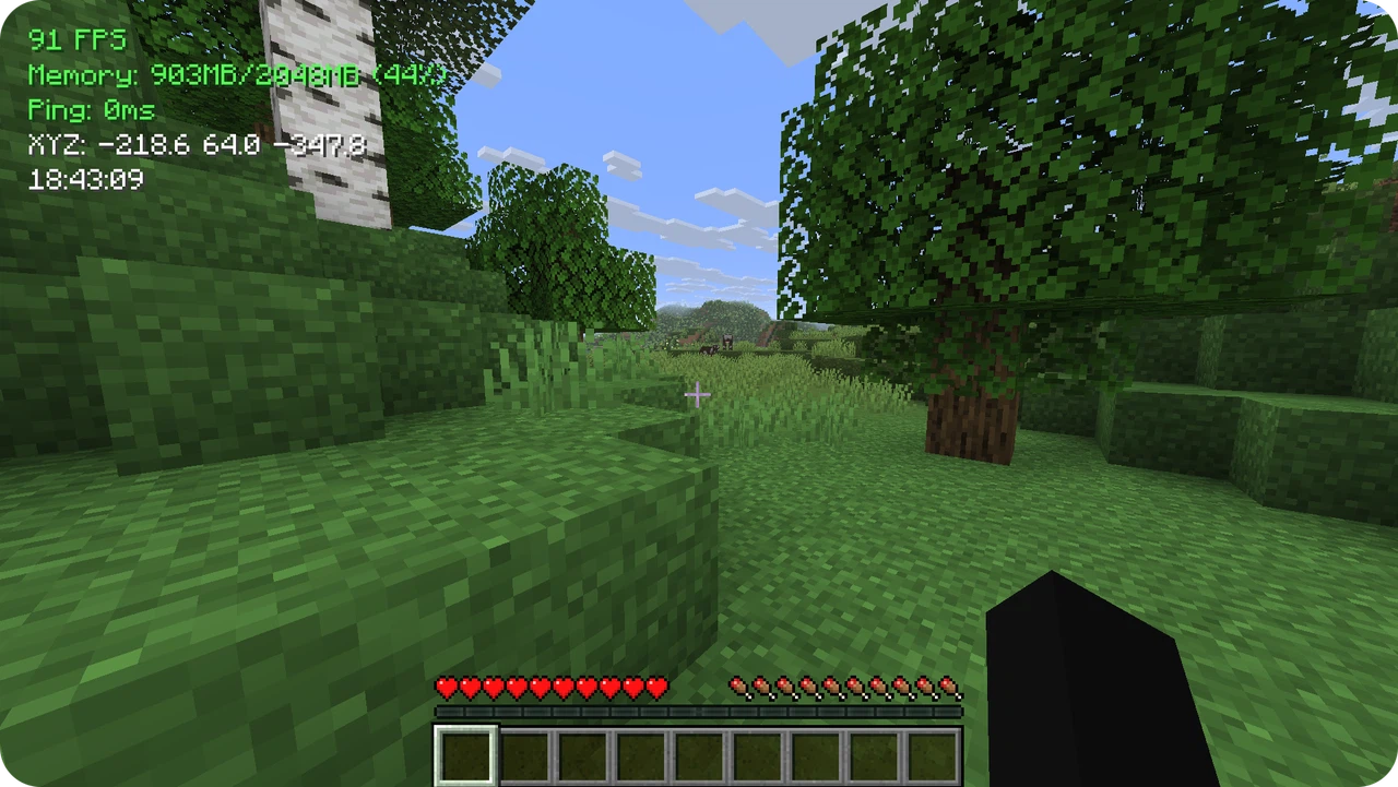 Default settings