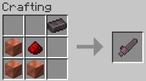 netherite chainsaw recipe