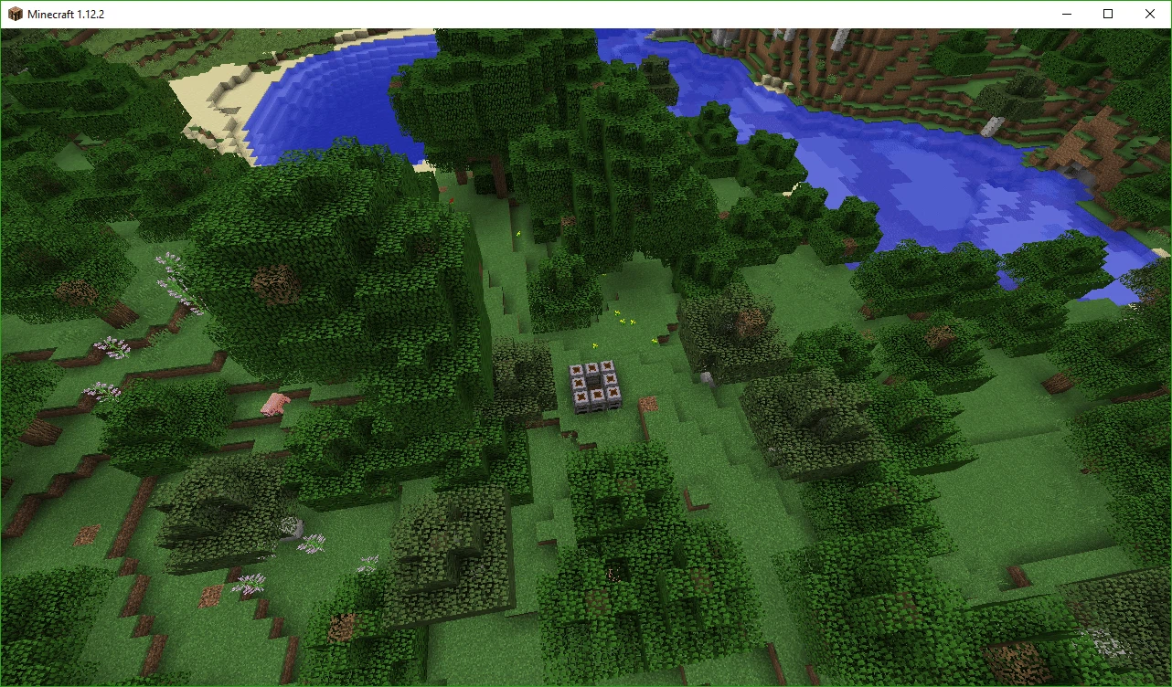Too little Aura causing grass and leaves to decay in the area