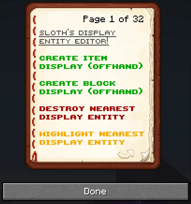 book first page