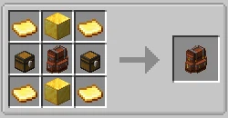 Image of gold backpack recipe