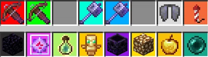 Showcases all currently highlighted items