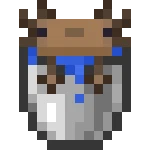 Wild axolotl in a bucket