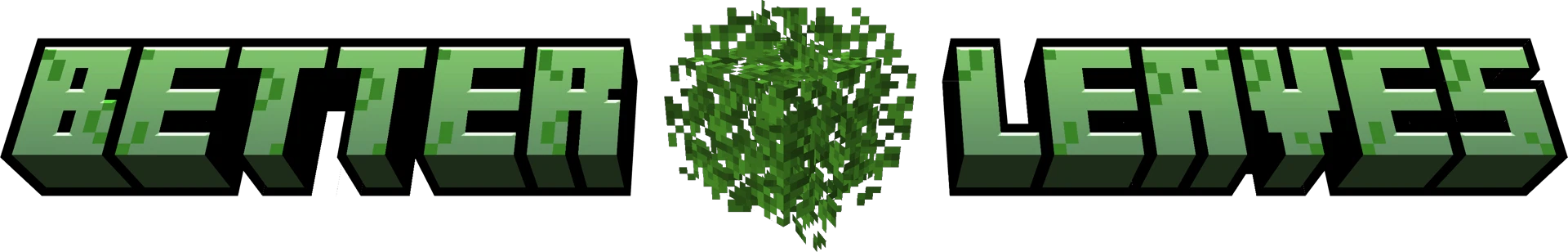 A banner showing a leaf block with the text 'Better Leaves Performance Update'