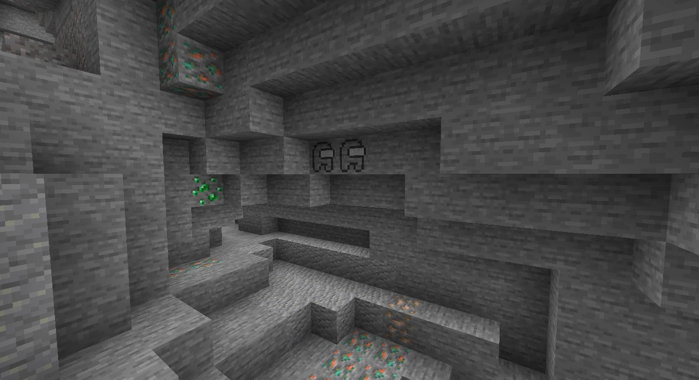 Infested stone marked with an imposter