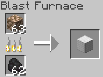 Blasting a Raw Iron Block