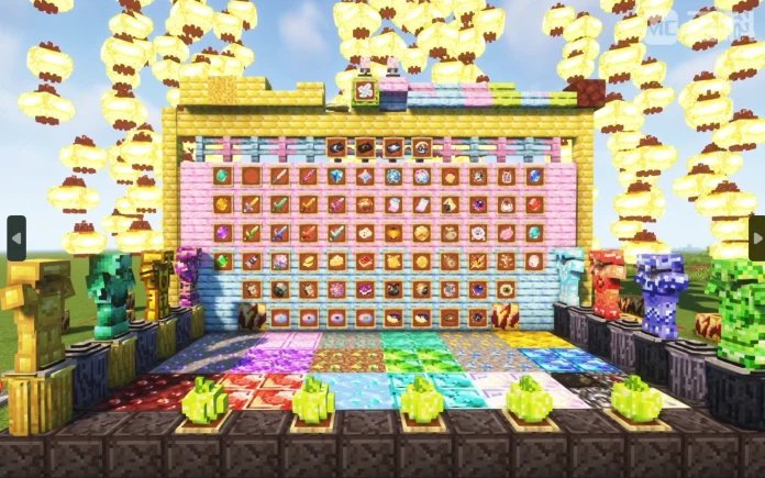 Интерфейс или сцена из мода Primogem Craft